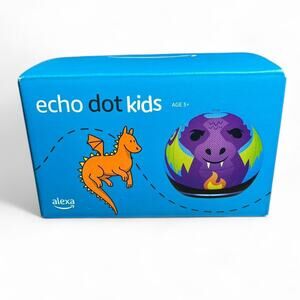 Amazon Alexa Echo Dot Kids Edition 5th Gen Dragon Smart Speaker Brand New